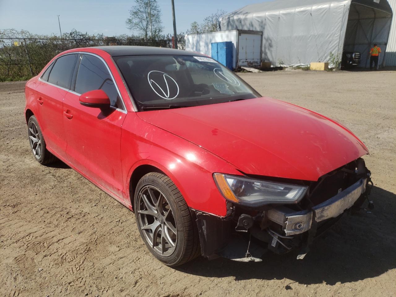 AUDI A3 PREMIUM 2015 with VIN WAUBFRFF3F1006348 - Photo from auction