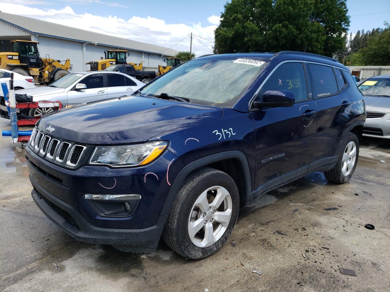 Photo 2 from auction – 2019 JEEP COMPASS LA with VIN 3C4NJCBB9KT851366