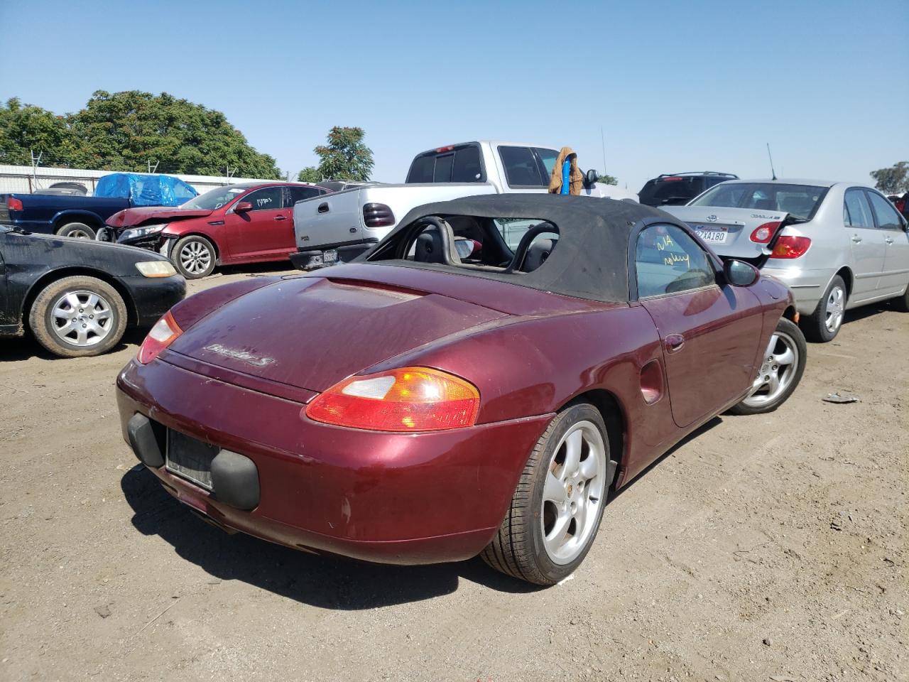 Photo 4 from auction – 2000 PORSCHE BOXSTER S with VIN WP0CB2980YU664170