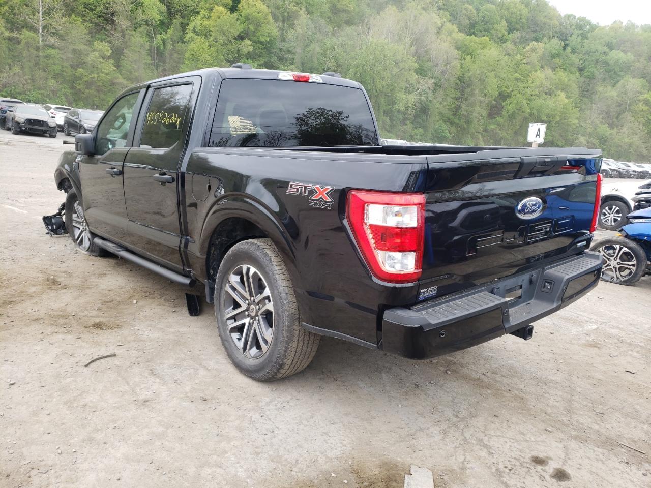 Photo 3 from auction – 2021 FORD F150 SUPER with VIN 1FTEW1EPXMFA45515