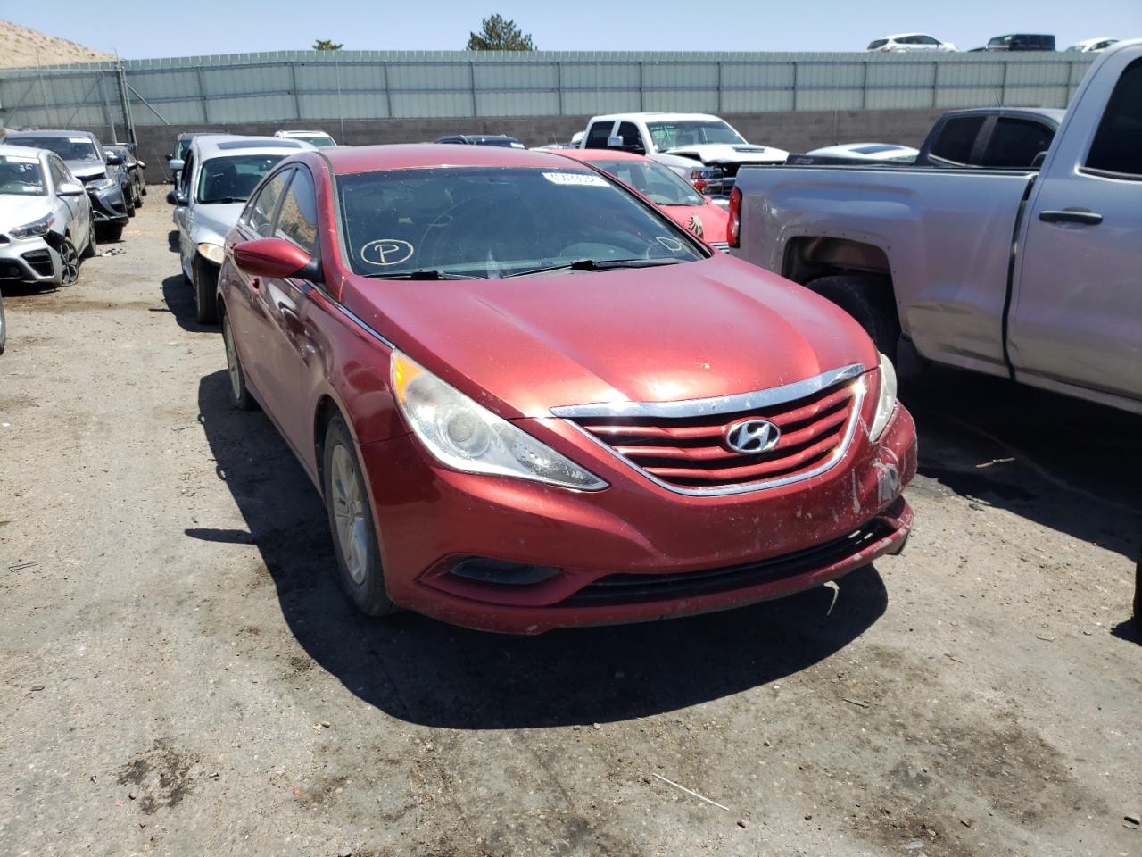 Photo 1 from auction – 2013 HYUNDAI SONATA GLS with VIN 5NPEB4AC6DH765285