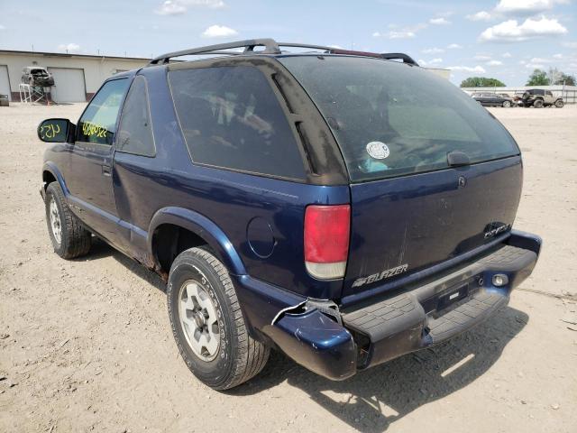 Photo 3 from auction – 2001 CHEVROLET BLAZER with VIN 1GNCT18W61K162280