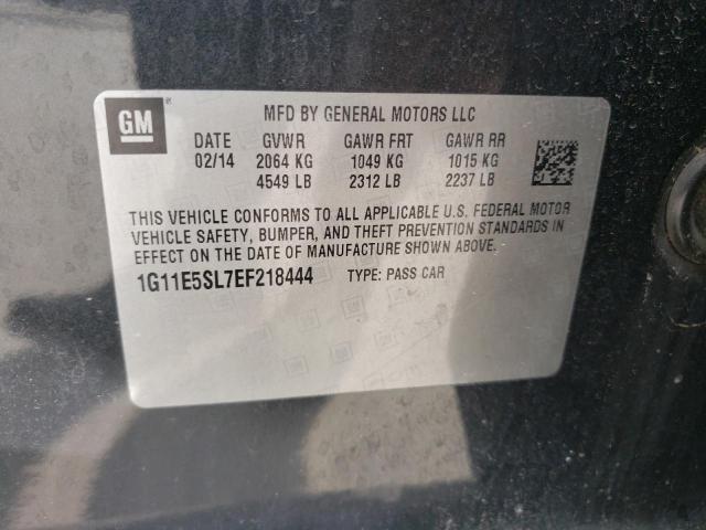 Photo 10 from auction – 2014 CHEVROLET MALIBU 2LT with VIN 1G11E5SL7EF218444