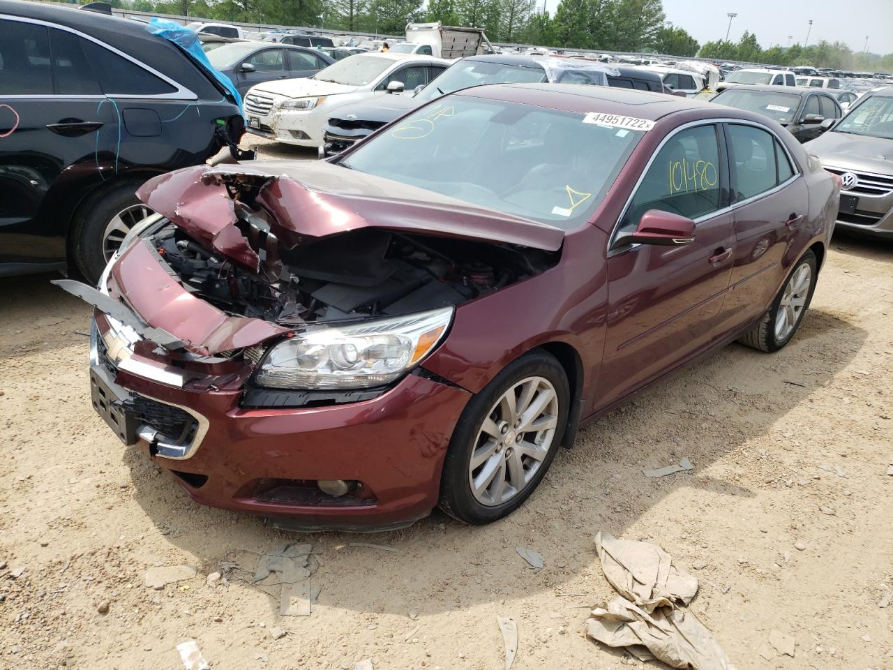 Photo 2 from auction – 2015 CHEVROLET MALIBU 2LT with VIN 1G11D5SL2FF223121