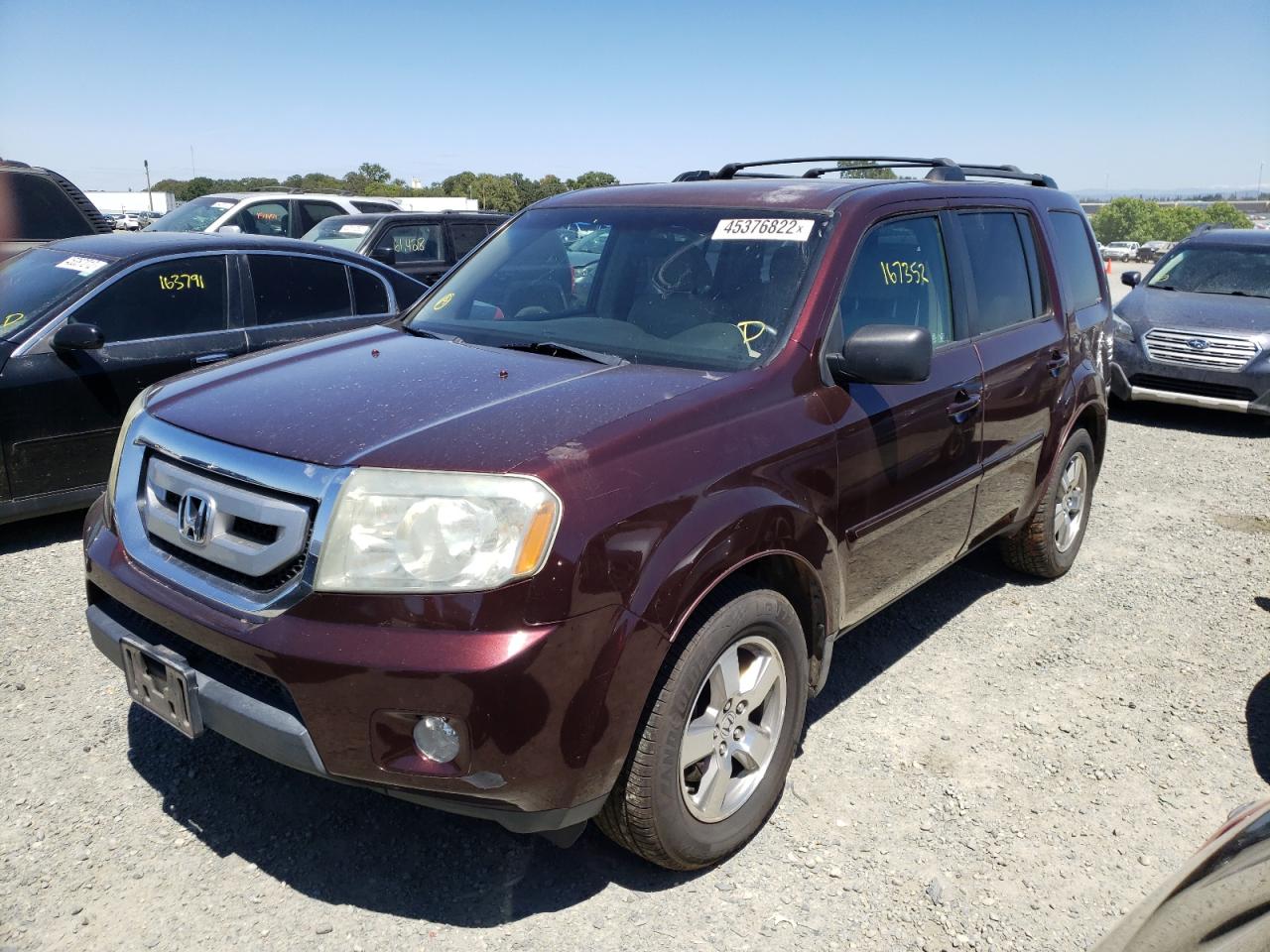 Photo 2 from auction – 2009 HONDA PILOT EX with VIN 5FNYF48429B002329