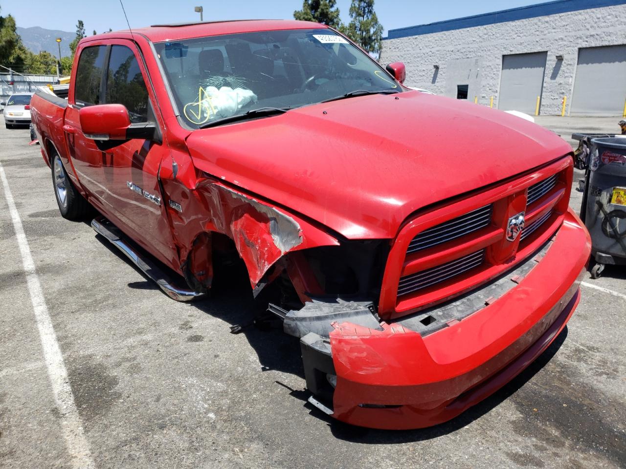 DODGE RAM 1500 2011 with VIN 1D7RB1CT7BS654133 - Photo from auction