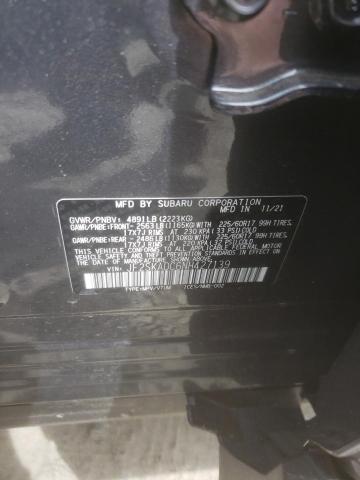 Photo 10 from auction – 2022 SUBARU FORESTER P with VIN JF2SKADC6NH427139