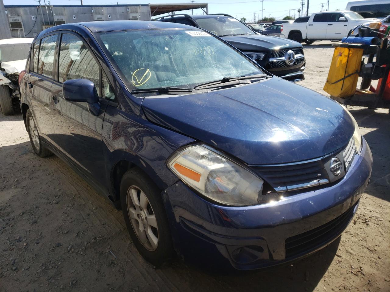 NISSAN VERSA S 2007 with VIN 3N1BC13E87L411143 - Photo from auction
