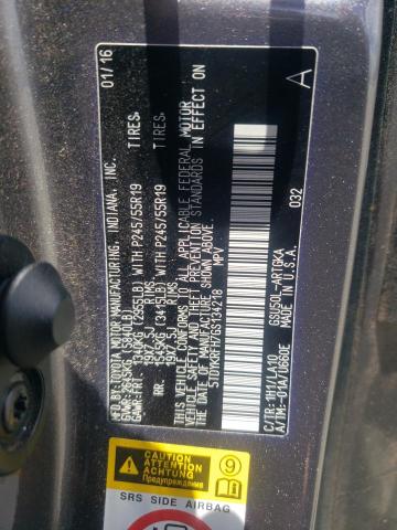 Photo 10 from auction – 2016 TOYOTA HIGHLANDER with VIN 5TDYKRFH7GS134218
