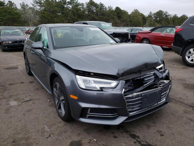 AUDI A4 PREMIUM 2018 with VIN WAUENAF40JA083509 - Photo from auction