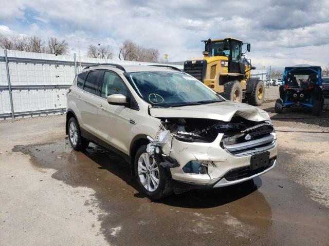 FORD ESCAPE SE 2017 with VIN 1FMCU9GD6HUE73528 - Photo from auction