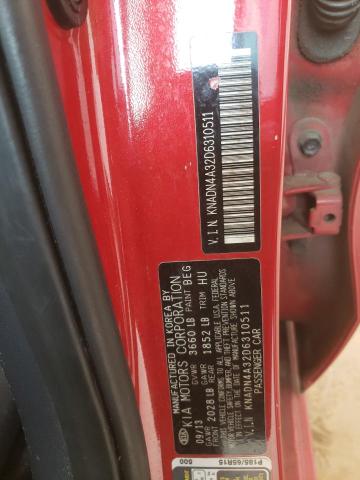 Photo 10 from auction – 2013 KIA RIO EX with VIN KNADN4A32D6310511
