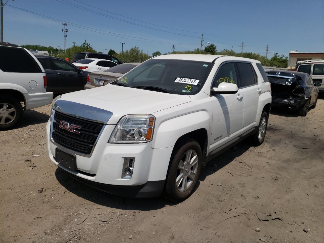 Photo 2 from auction – 2013 GMC TERRAIN SL with VIN 2GKALMEK9D6112102