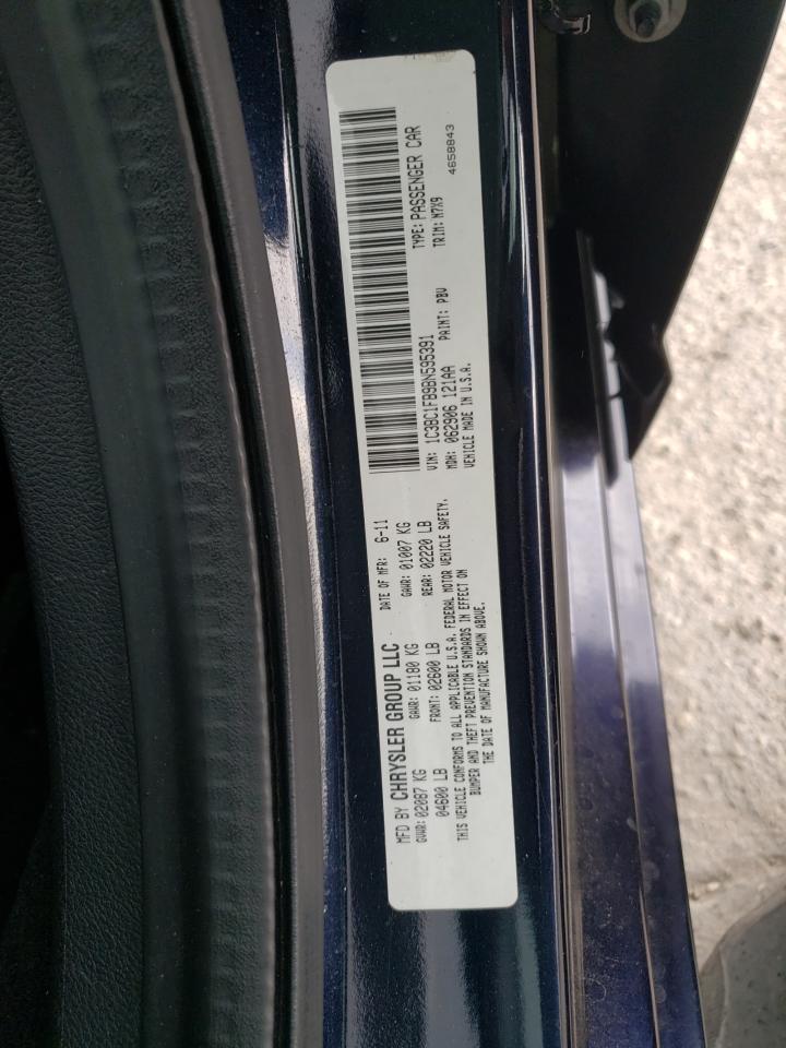 Photo 10 from auction – 2011 CHRYSLER 200 TOURIN with VIN 1C3BC1FB9BN595391