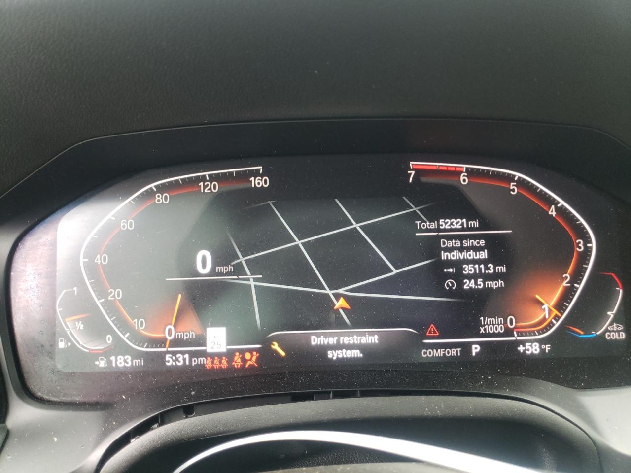 Photo 8 from auction – 2020 BMW 330XI with VIN 3MW5R7J04L8B21219