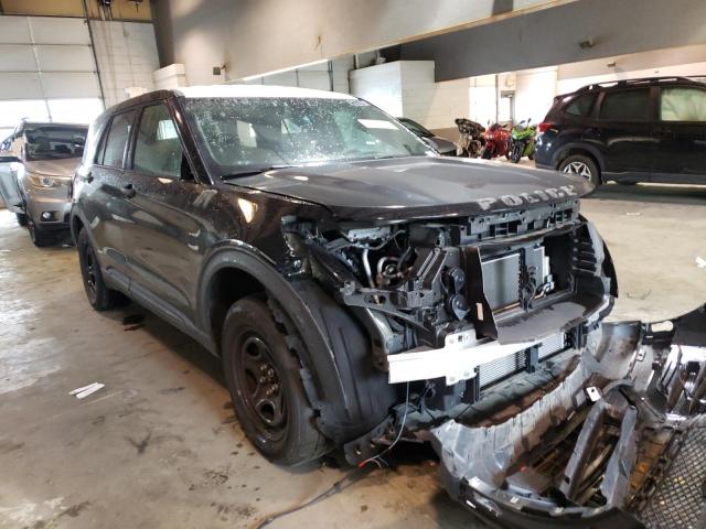 FORD EXPLORER P 2021 with VIN 1FM5K8AB9MGA07262 - Photo from auction