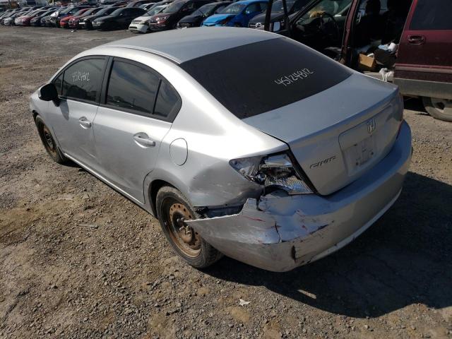 Photo 3 from auction – 2012 HONDA CIVIC LX with VIN 2HGFB2F43CH020285