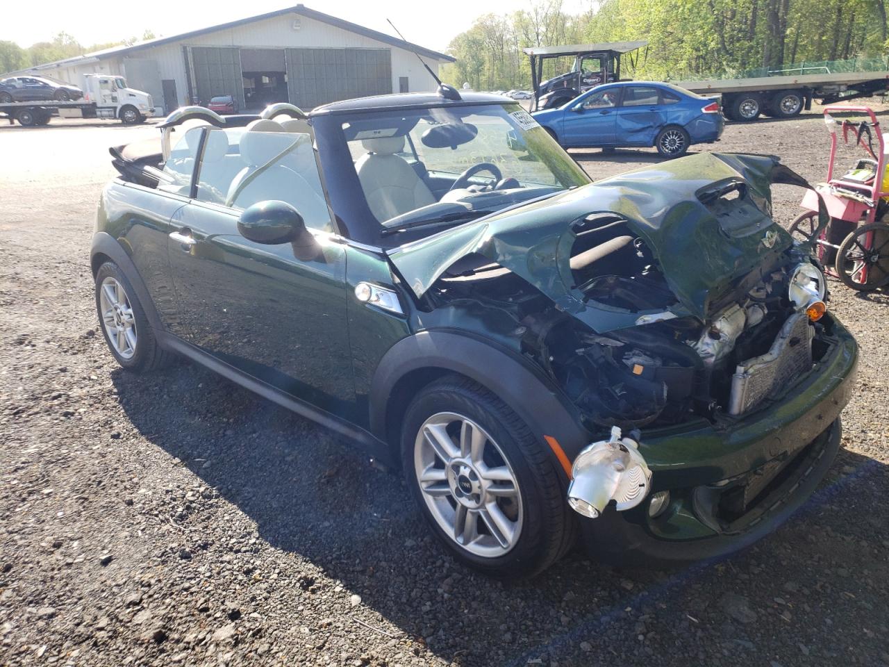 MINI COOPER S 2013 with VIN WMWZP3C55DT705180 - Photo from auction