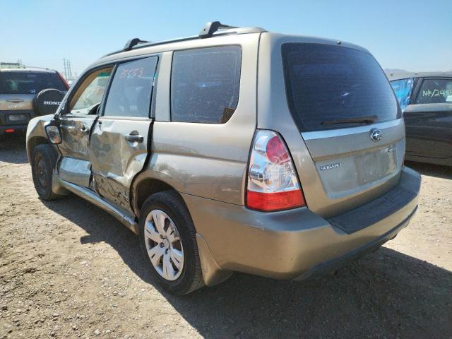 Photo 3 from auction – 2008 SUBARU FORESTER 2 with VIN JF1SG63618H704315