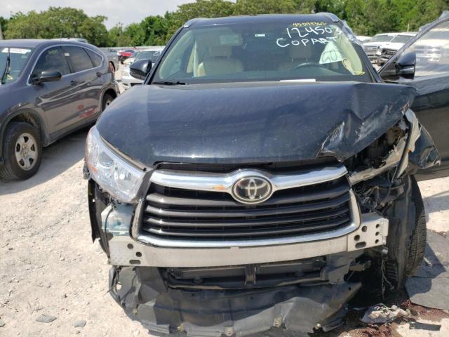 Photo 7 from auction – 2015 TOYOTA HIGHLANDER with VIN 5TDDKRFH4FS124503