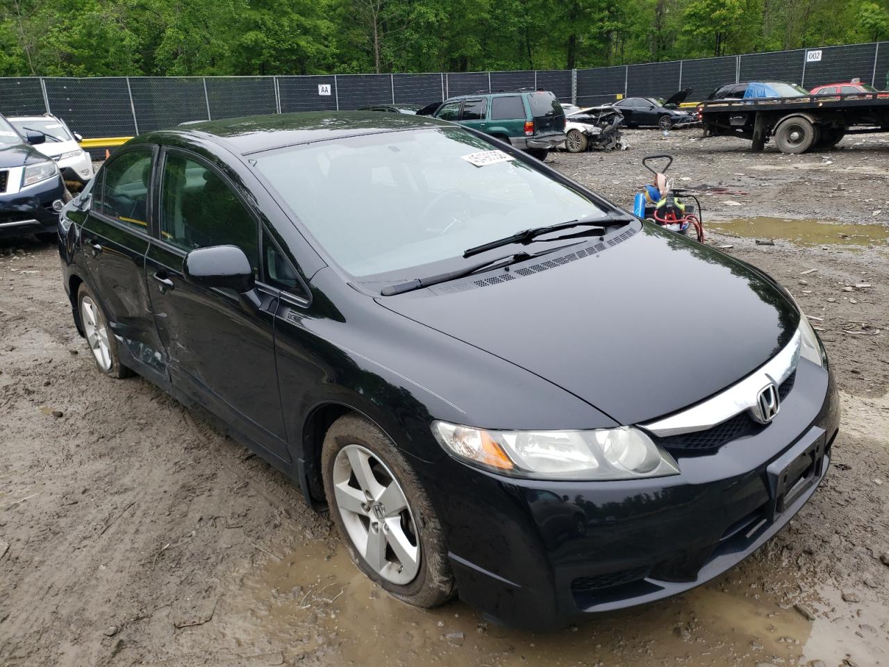 HONDA CIVIC LX-S 2011 with VIN 19XFA1F64BE028144 - Photo from auction