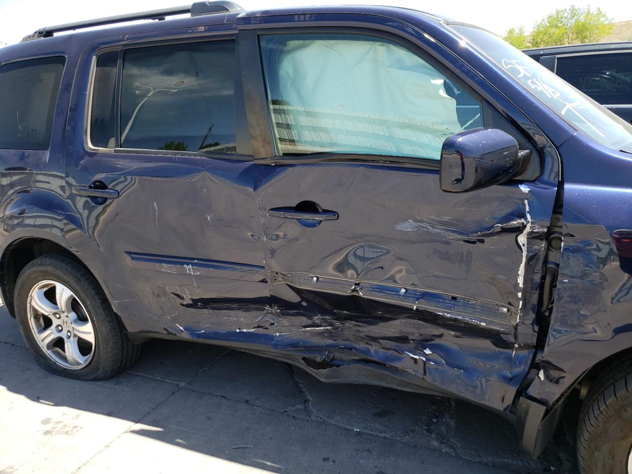 Photo 9 from auction – 2013 HONDA PILOT EX with VIN 5FNYF4H45DB085408