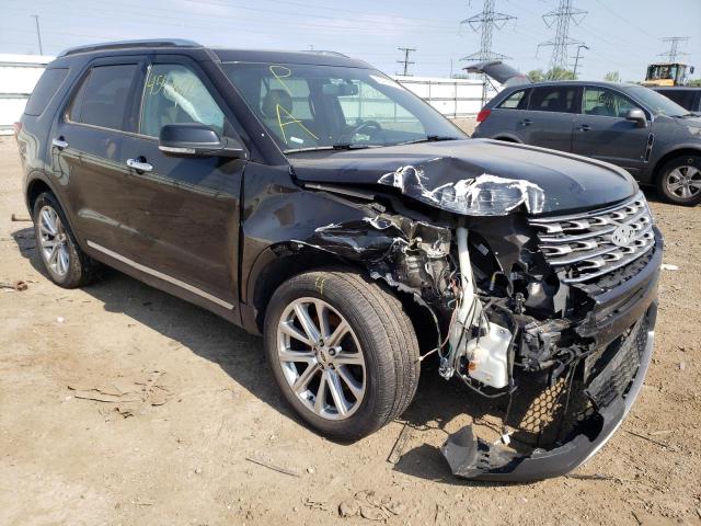 FORD EXPLORER L 2017 with VIN 1FM5K7F84HGC33562 - Photo from auction
