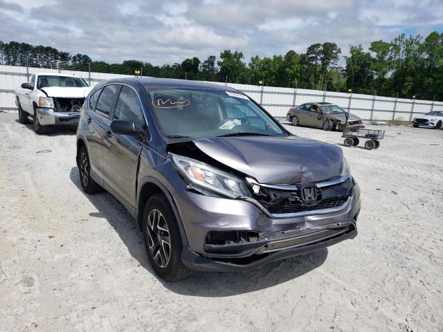 Photo 1 from auction – 2016 HONDA CR-V SE with VIN 2HKRM4H45GH706937