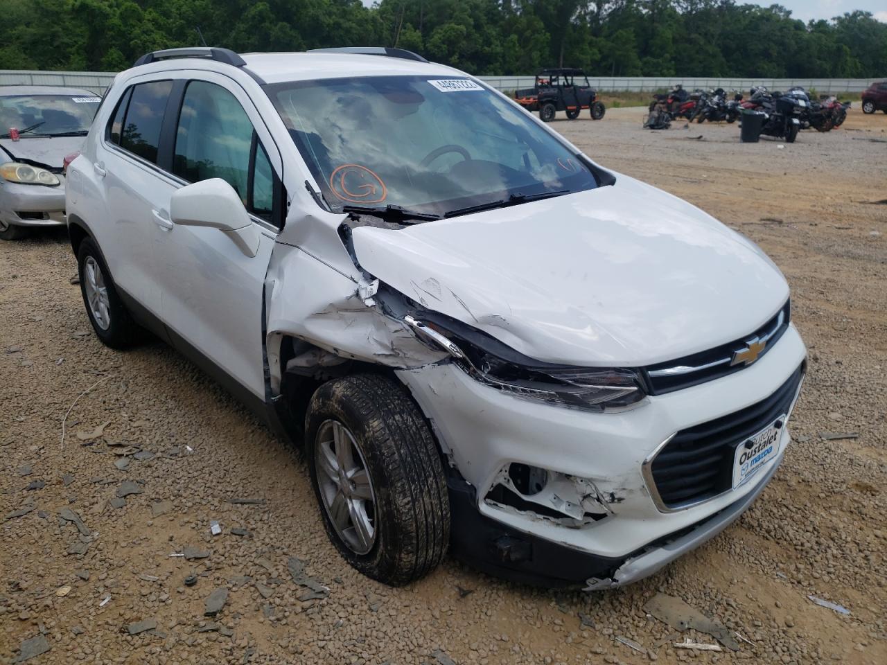 CHEVROLET TRAX 1LT 2017 with VIN 3GNCJLSB5HL140349 - Photo from auction