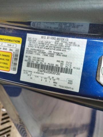 Zdjęcie 10 z aukcji – 2013 FORD FUSION SE z VIN 3FA6P0LU2DR207201