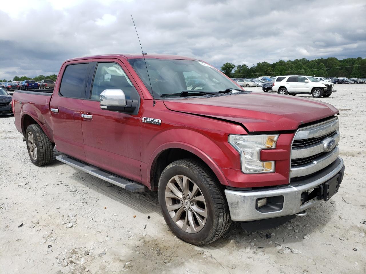 FORD F150 SUPER 2015 with VIN 1FTFW1EF6FKE69036 - Photo from auction