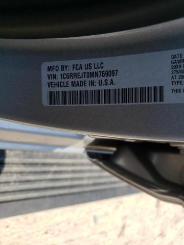 Photo 10 from auction – 2021 RAM 1500 LARAM with VIN 1C6RREJT0MN769097