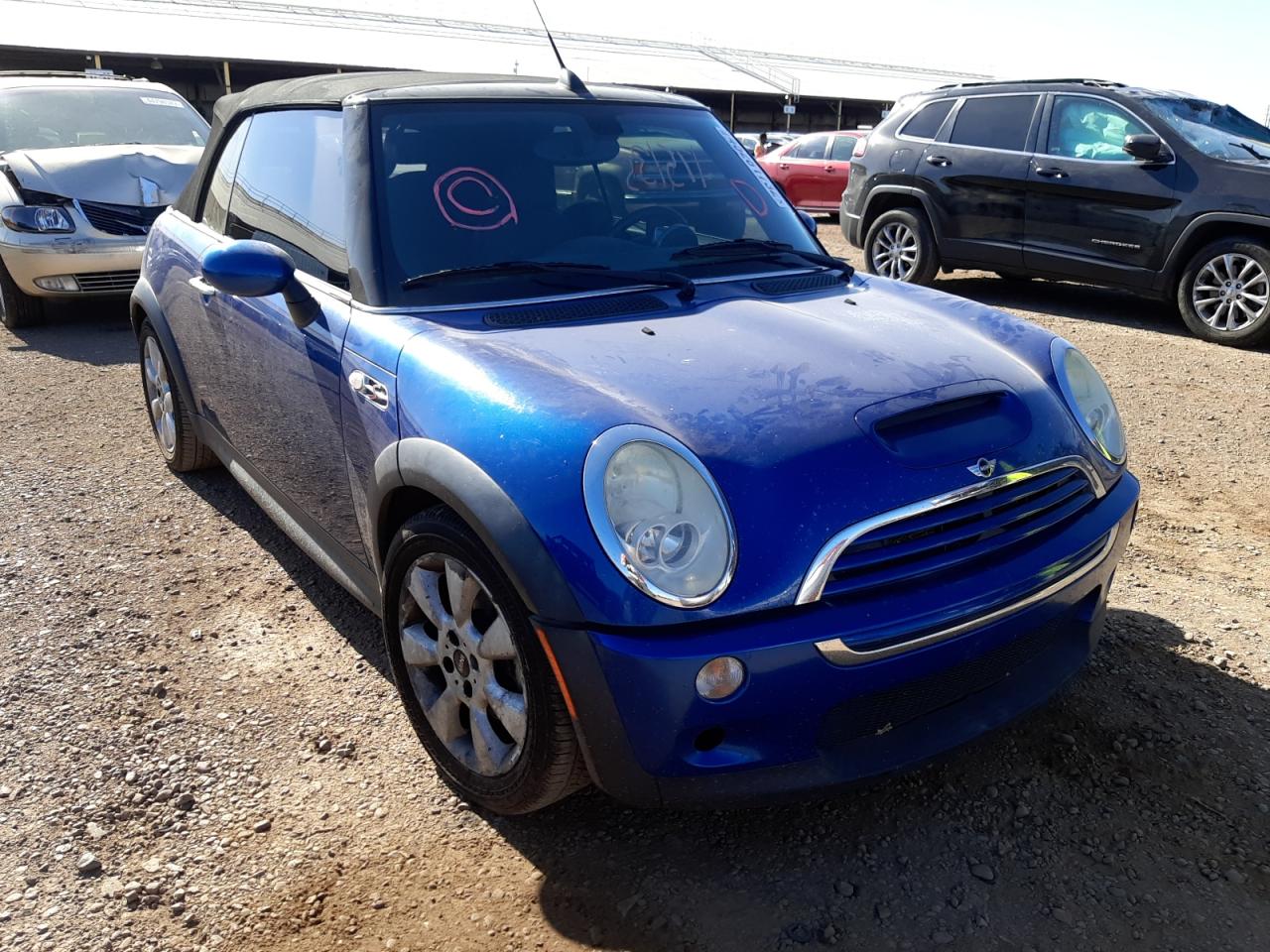 MINI COOPER S 2005 with VIN WMWRH335X5TK56142 - Photo from auction