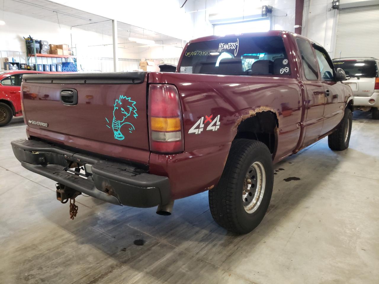 Photo 4 from auction – 2001 CHEVROLET SILVERADO with VIN 1GCEK19V21E199173