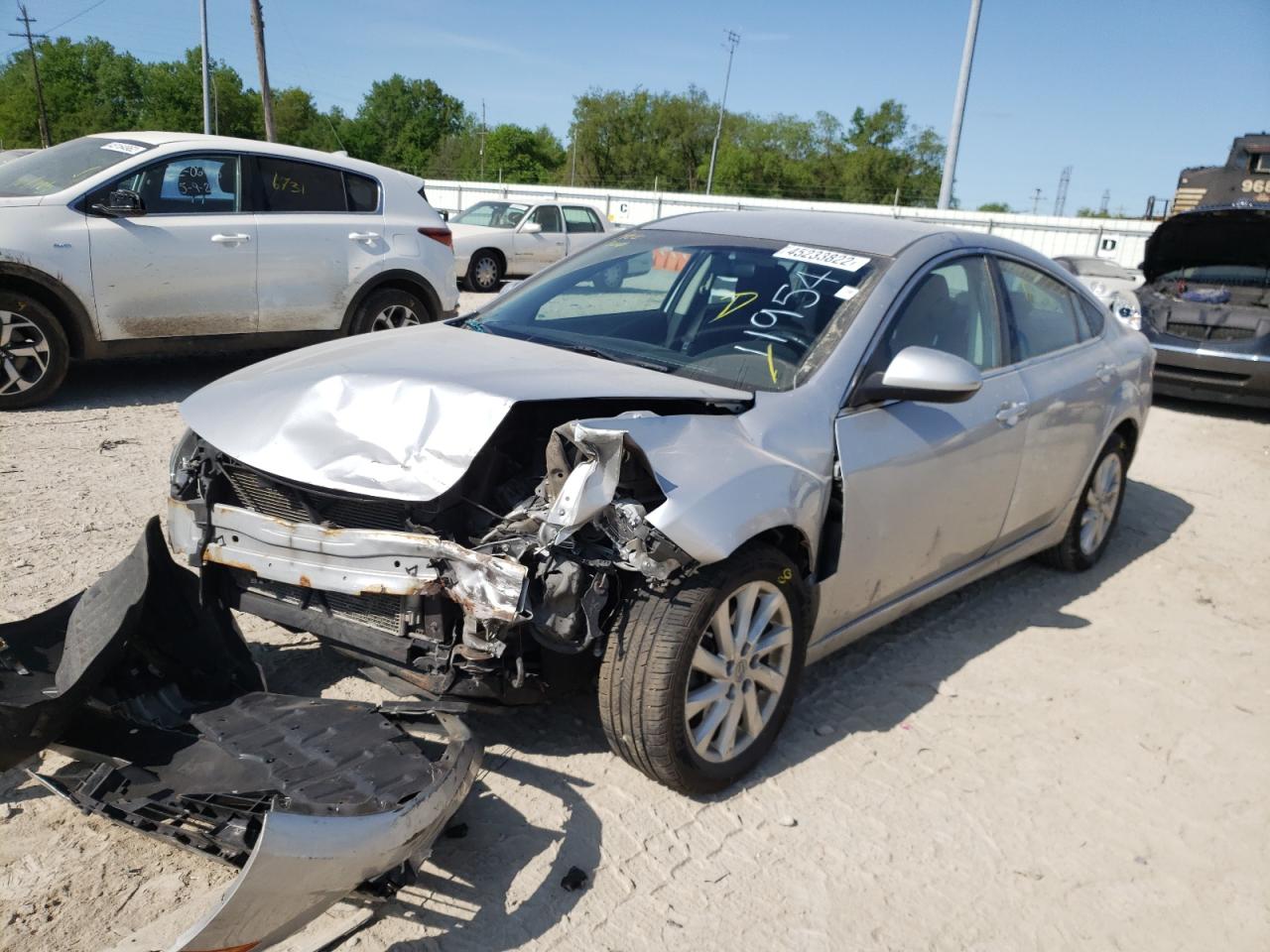Photo 2 from auction – 2012 MAZDA 6 I with VIN 1YVHZ8DH7C5M11954