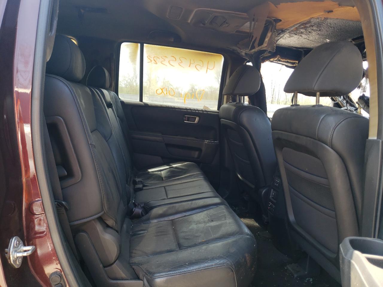 Photo 6 from auction – 2010 HONDA PILOT EXL with VIN 5FNYF4H62AB039791