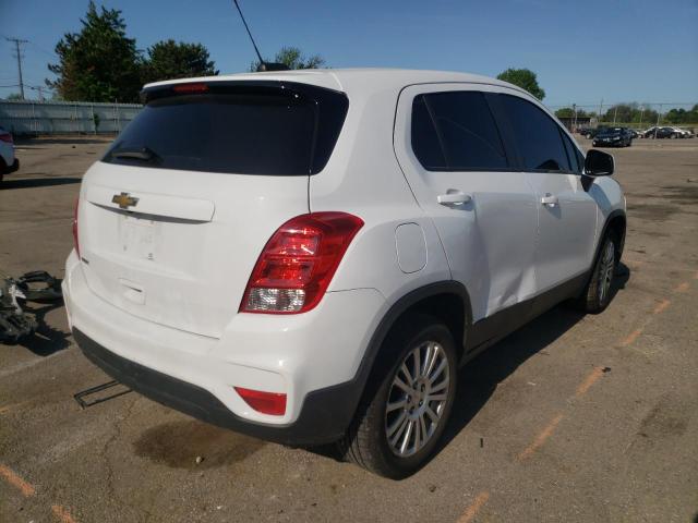 Foto 4 de la subasta – 2017 CHEVROLET TRAX LS con VIN 3GNCJKSB7HL191863