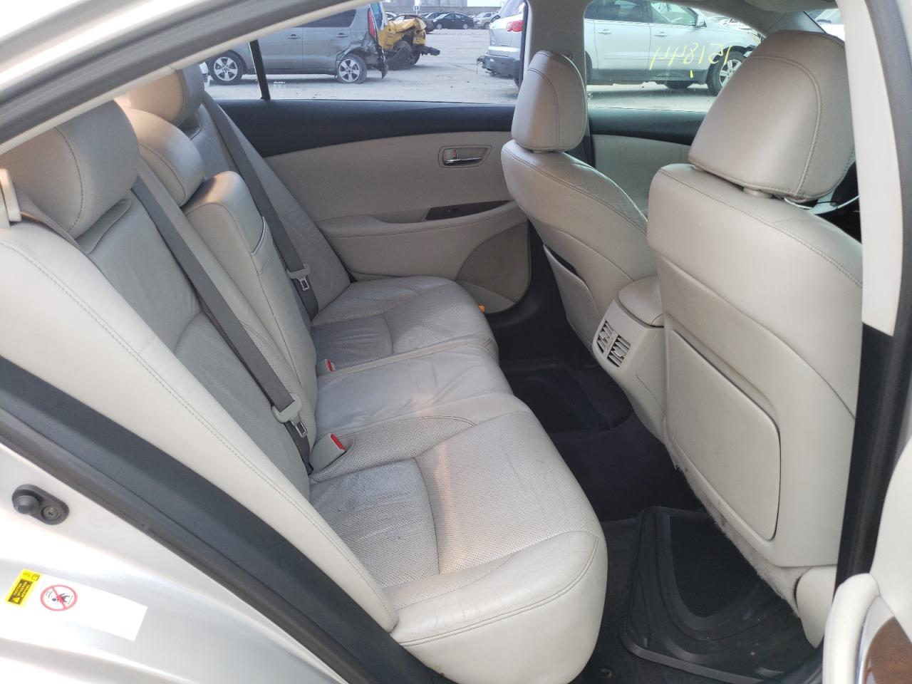 Photo 6 from auction – 2010 LEXUS ES 350 with VIN JTHBK1EG7A2384698