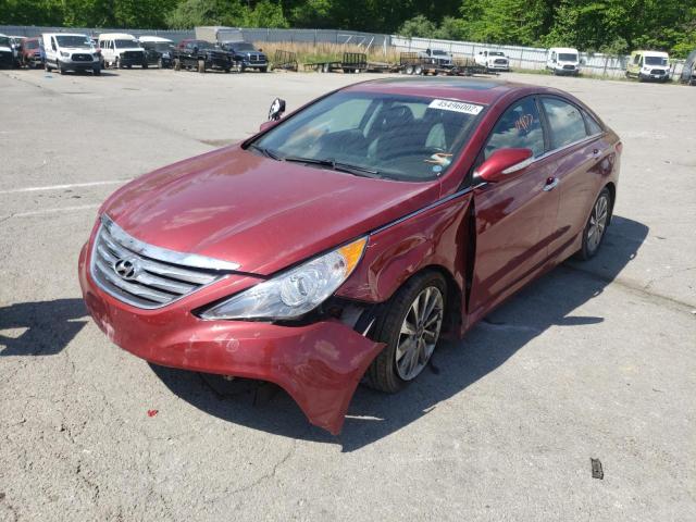 Photo 2 from auction – 2014 HYUNDAI SONATA SE with VIN 5NPEC4AC8EH856430