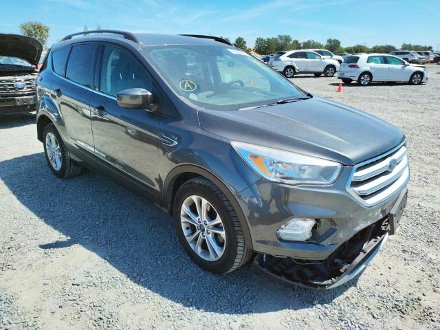 FORD ESCAPE SE 2018 with VIN 1FMCU0GD6JUA11519 - Photo from auction