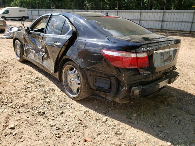 Photo 3 from auction – 2007 LEXUS LS 460 with VIN JTHBL46F275045830