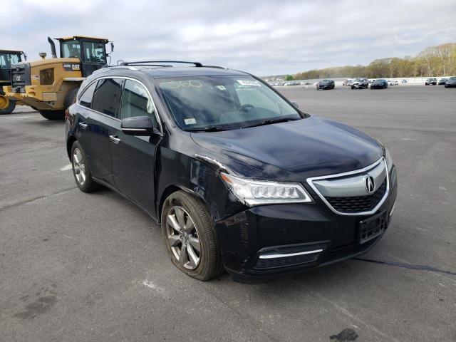 ACURA MDX ADVANC 2015 with VIN 5FRYD4H88FB023561 - Photo from auction