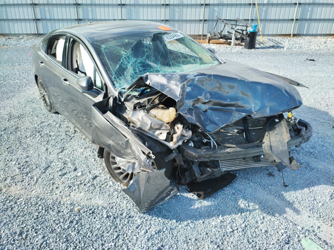 FORD FUSION TIT 2018 with VIN 3FA6P0D95JR137764 - Photo from auction