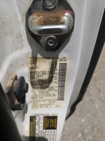 Photo 10 from auction – 2019 NISSAN FRONTIER S with VIN 1N6BD0CTXKN704759