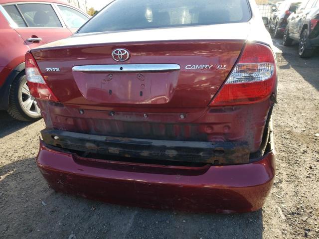 Photo 9 from auction – 2002 TOYOTA CAMRY LE with VIN JTDBE30K320001319