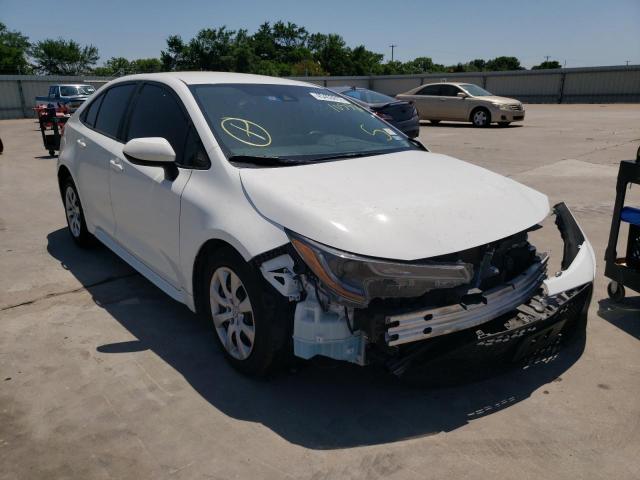 TOYOTA COROLLA LE 2020 with VIN 5YFEPRAE6LP105376 - Photo from auction