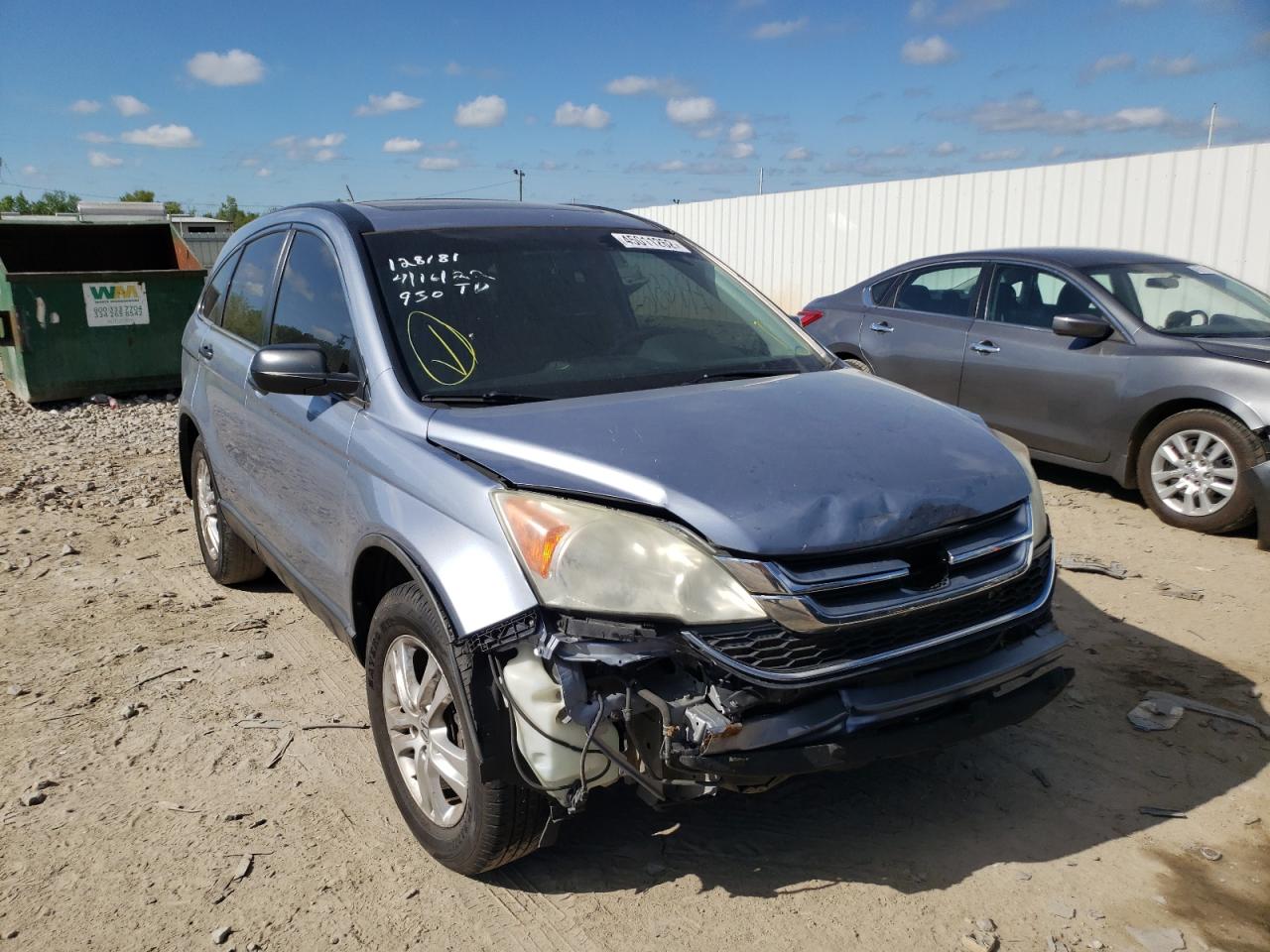 Photo 13 from auction – 2011 HONDA CR-V EX with VIN 5J6RE3H55BL006723