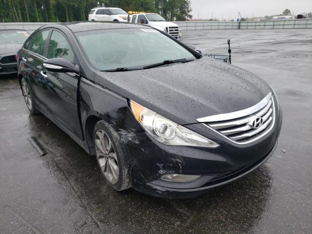 HYUNDAI SONATA SE 2014 with VIN 5NPEC4AC6EH839853 - Photo from auction