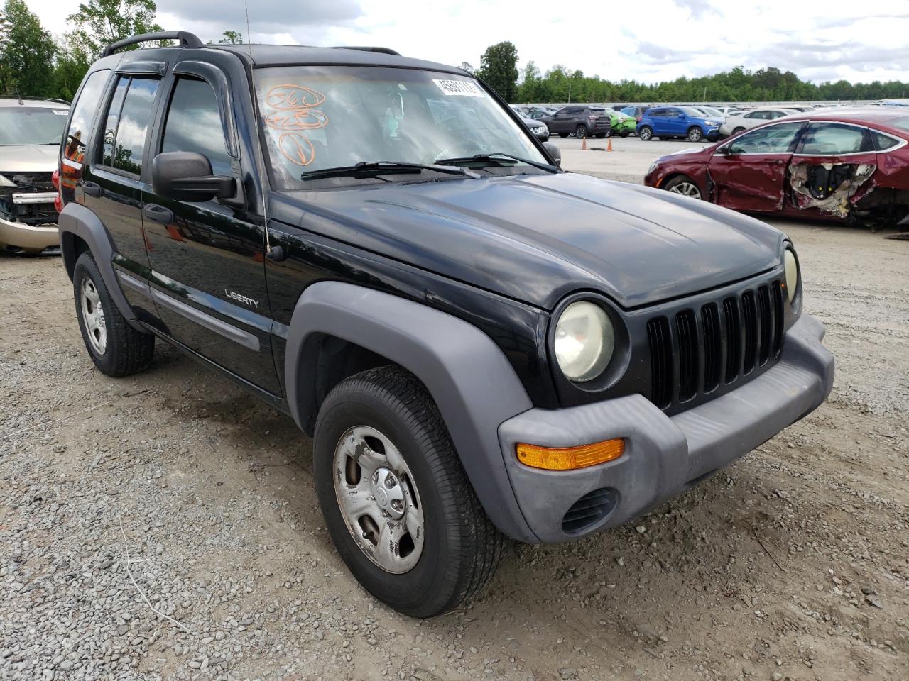Photo 1 from auction – 2004 JEEP LIBERTY SP with VIN 1J4GL48K04W108750