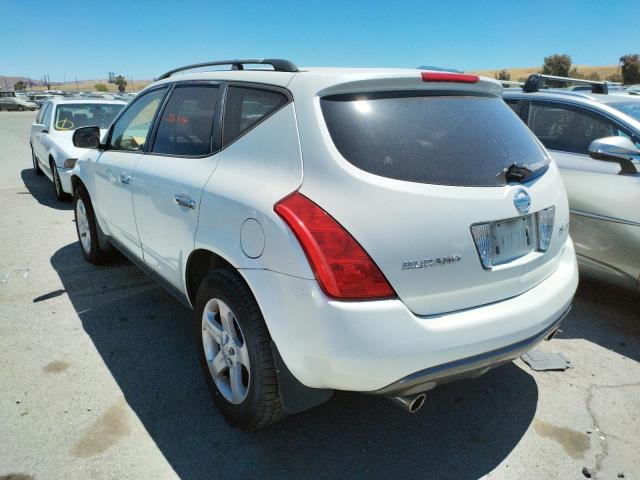 Photo 3 from auction – 2004 NISSAN MURANO with VIN JN8AZ08W44W338480